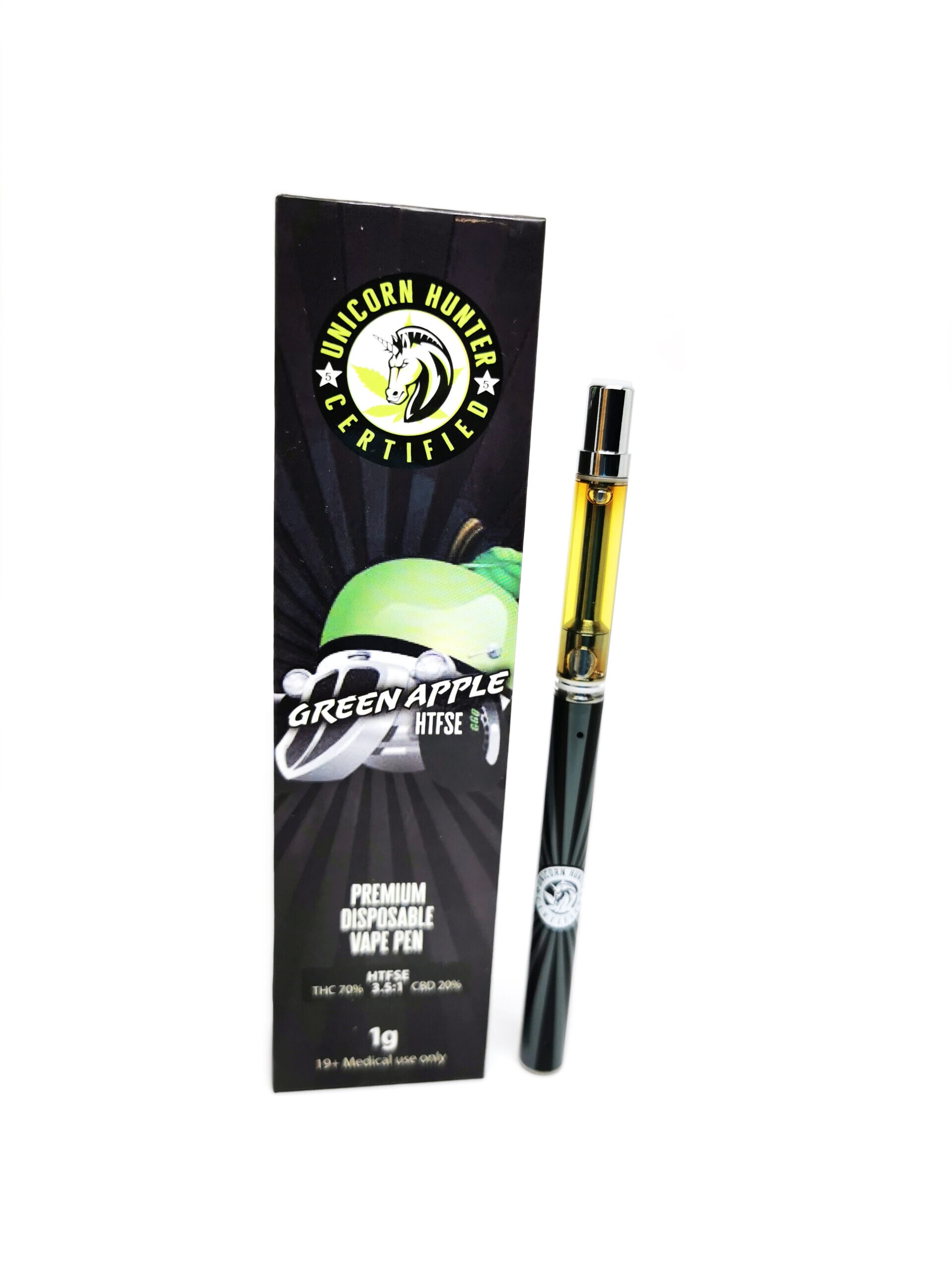 greenapple-scaled Purchase UNICORN HUNTER Full Spectrum Green Apple Sativa Online