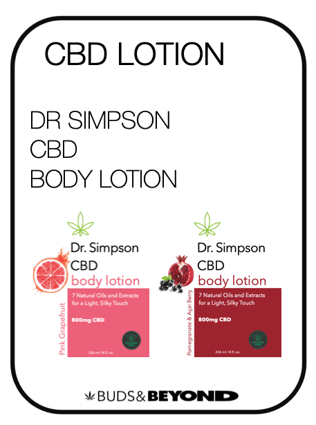 DR SIMPSON - CBD Body Lotion