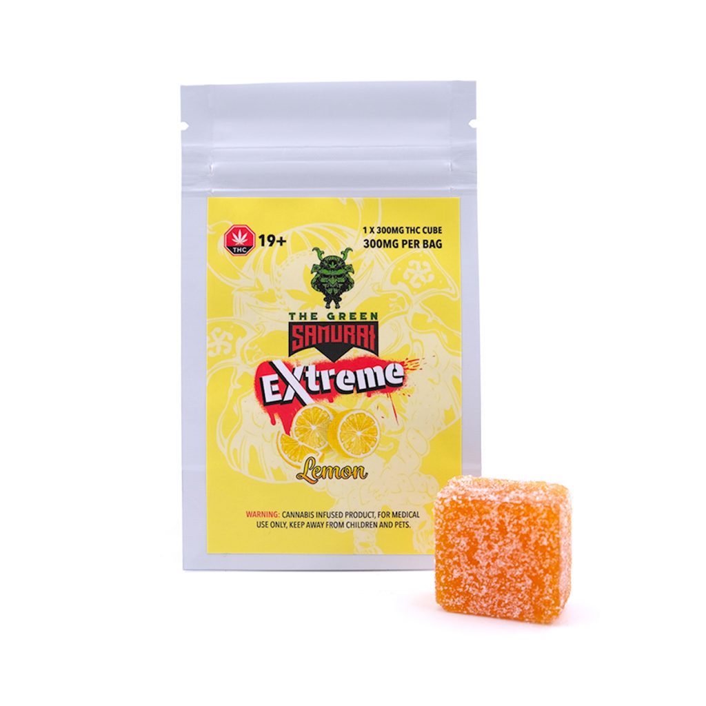 GREEN SAMURAI - Extreme THC Cube (300mg) - Image 2