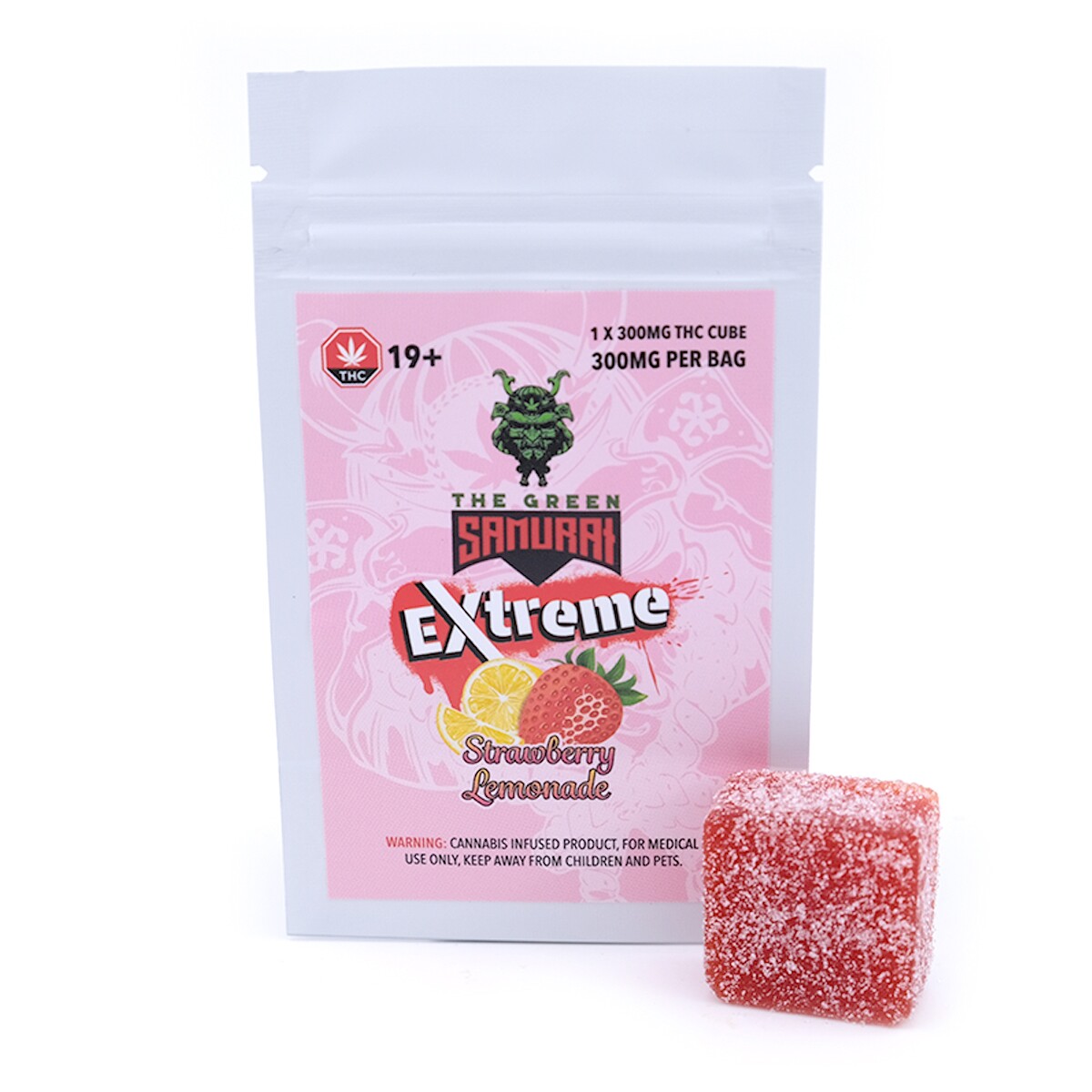 GREEN SAMURAI - Extreme THC Cube (300mg) - Image 4
