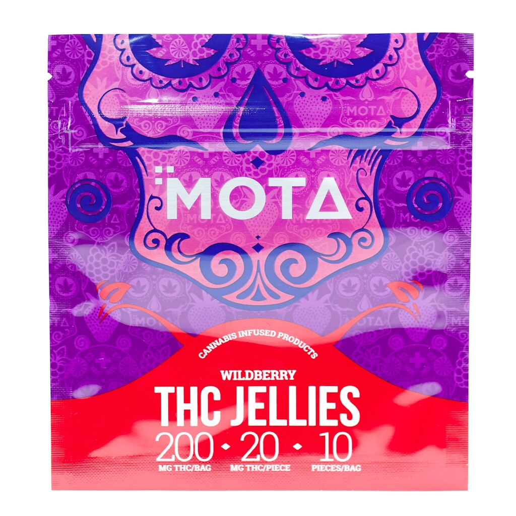 MOTA - THC Jellies (200mg THC)