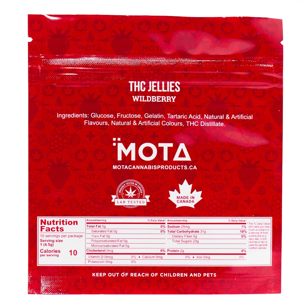 MOTA - THC Jellies (200mg THC) - Image 2