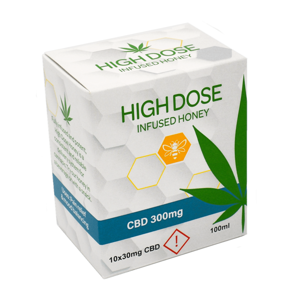 HIGH DOSE - Infused Honey CBD (300mg CBD)