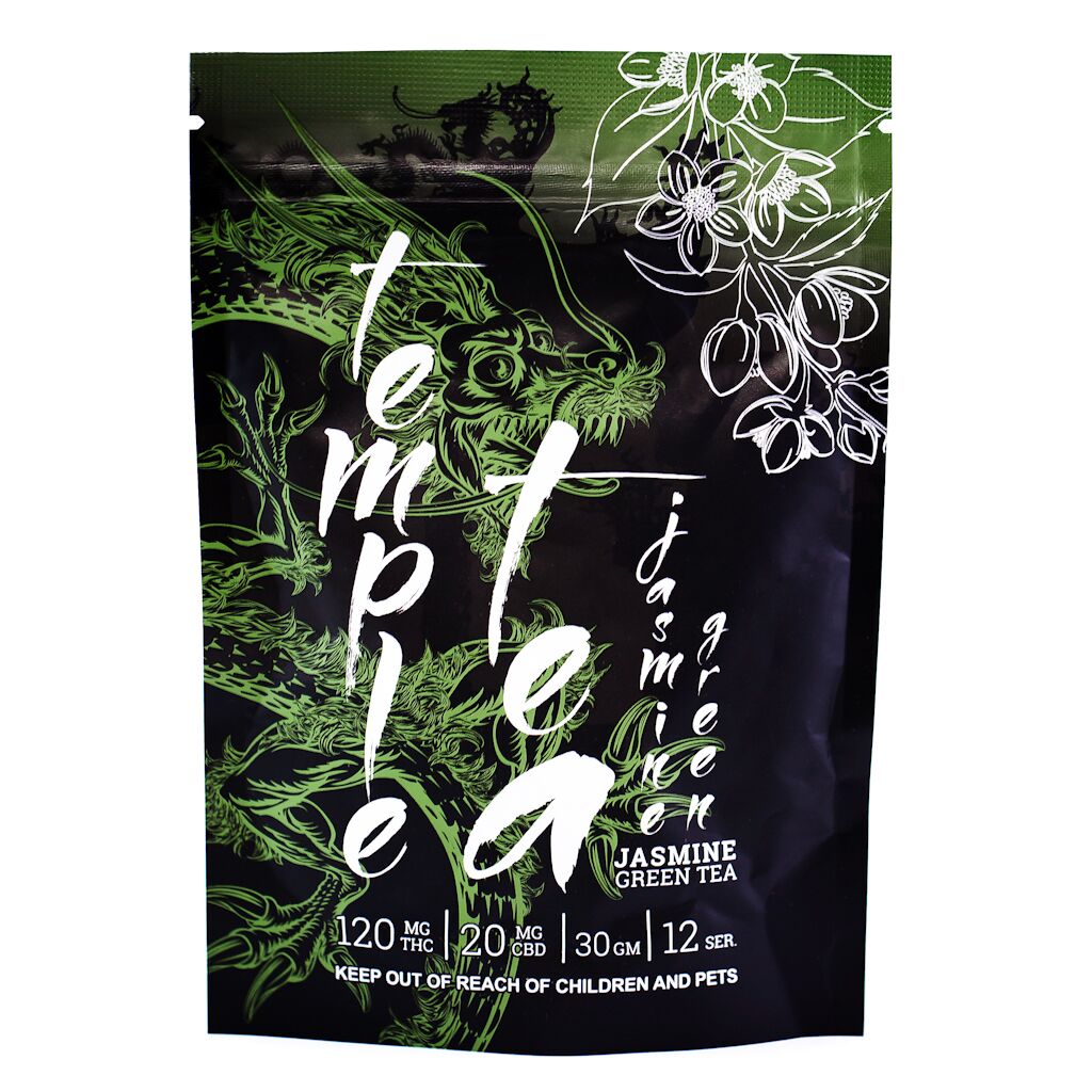 TEMPLE TEA - Jasmine Green Tea THC Tea