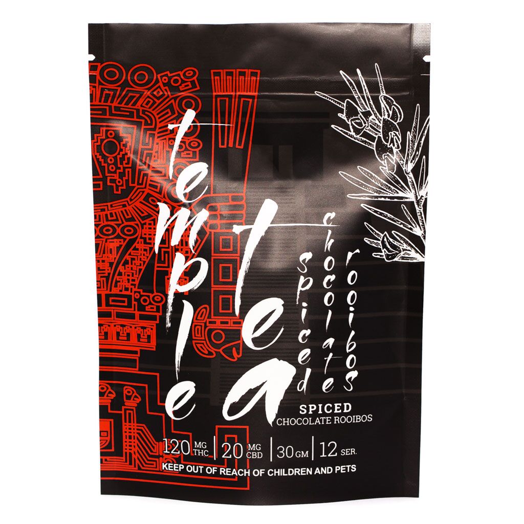 TEMPLE TEA - Spiced Chocolate Rooibos THC Tea