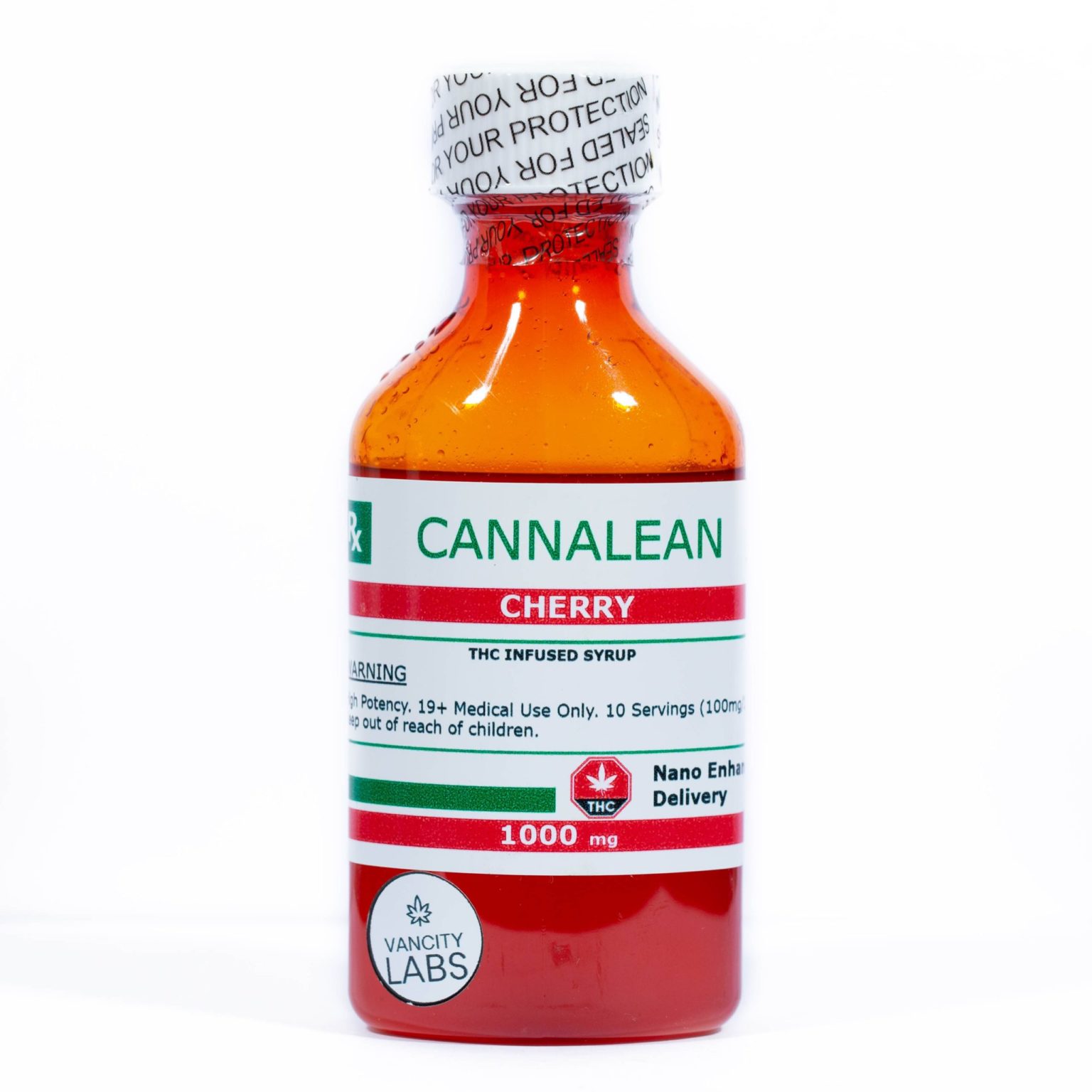 Cannalean THC Syrup 1000mg - Image 2