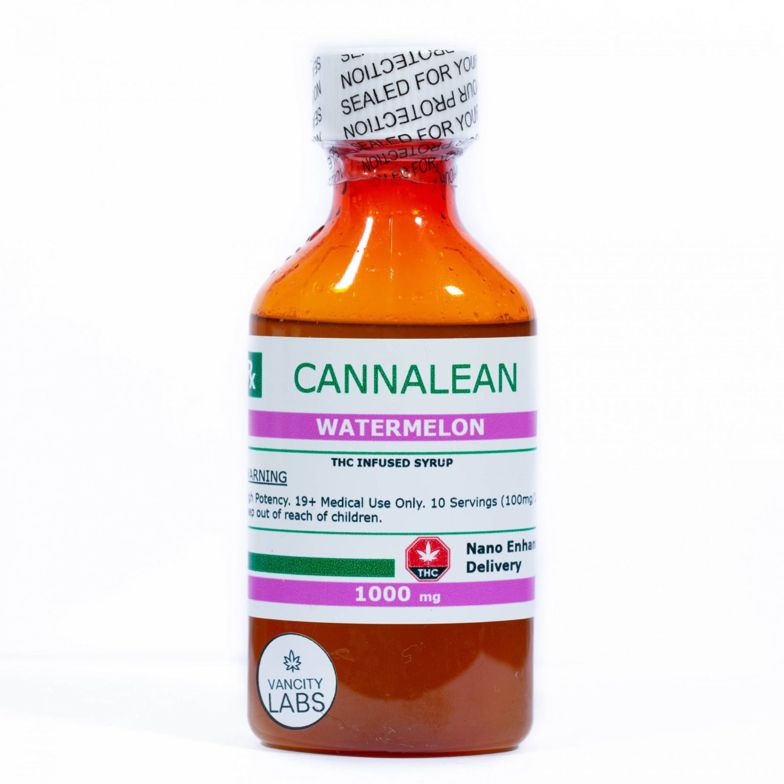 Cannalean THC Syrup 1000mg - Image 4