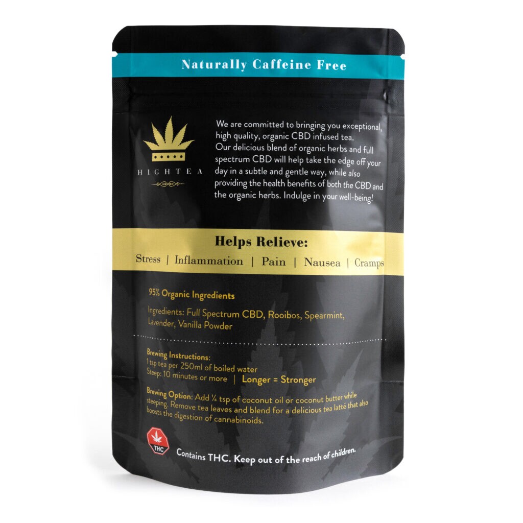 HIGH TEA - CBD Rooibos Tea (100mg CBD) - Image 2