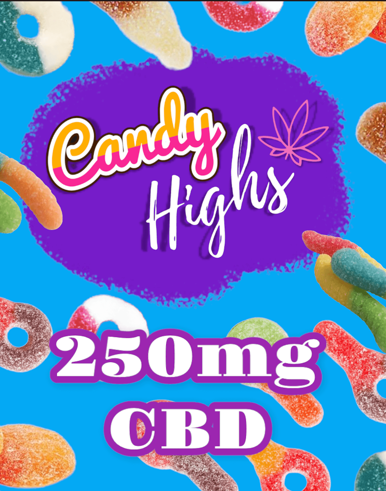 CANDY HIGHS - Various CBD Candy (250mg CBD)