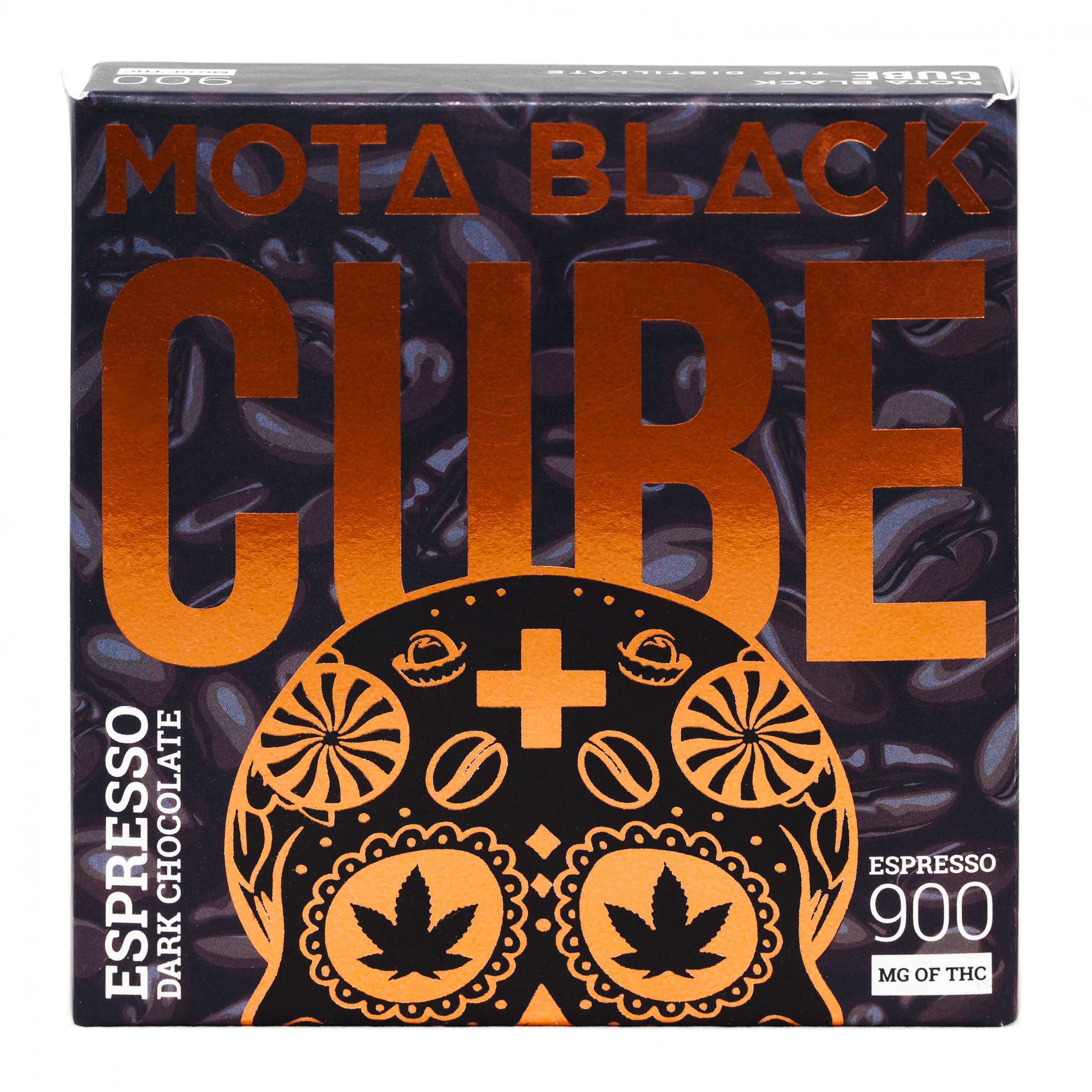 MOTA - Black THC Dark Chocolate Espresso Cube (900mg)