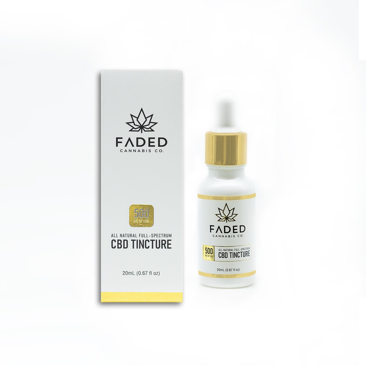 Faded Cannabis Co. CBD Tinctures