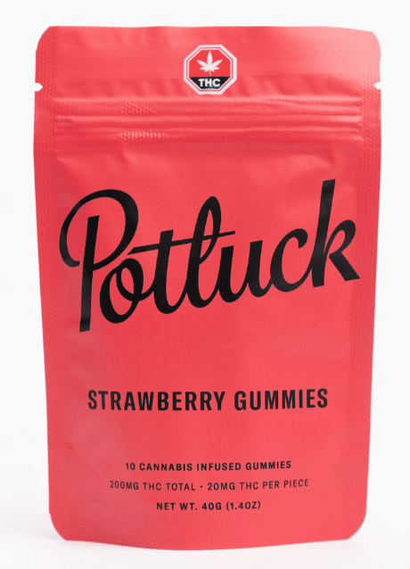 potluck strawberry gummies