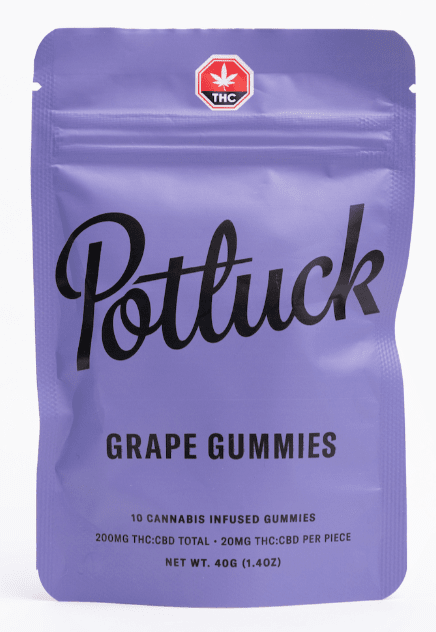 POTLUCK - 1:1 Gummies (200mg)