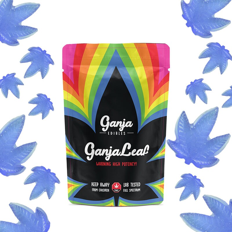GANJA EDIBLES - Ganja Leaf THC Gummy (1250mg)