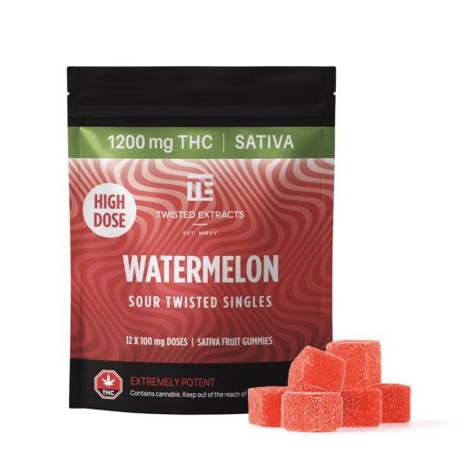 TWISTED EXTRACTS - Sour Watermelon Singles (1200mg)