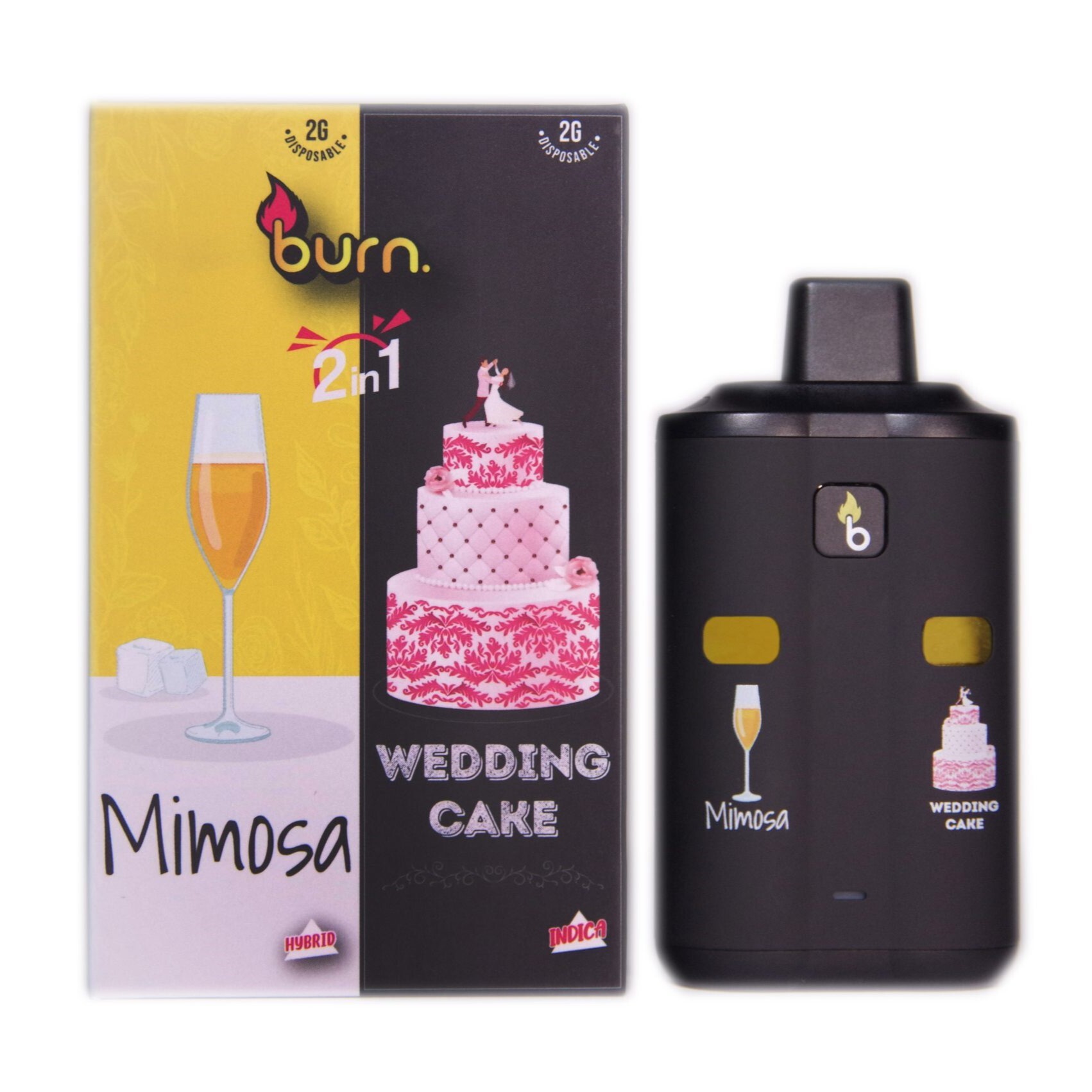 BURN - Dual Chamber Disposable Vape (4g/6g) - Image 2