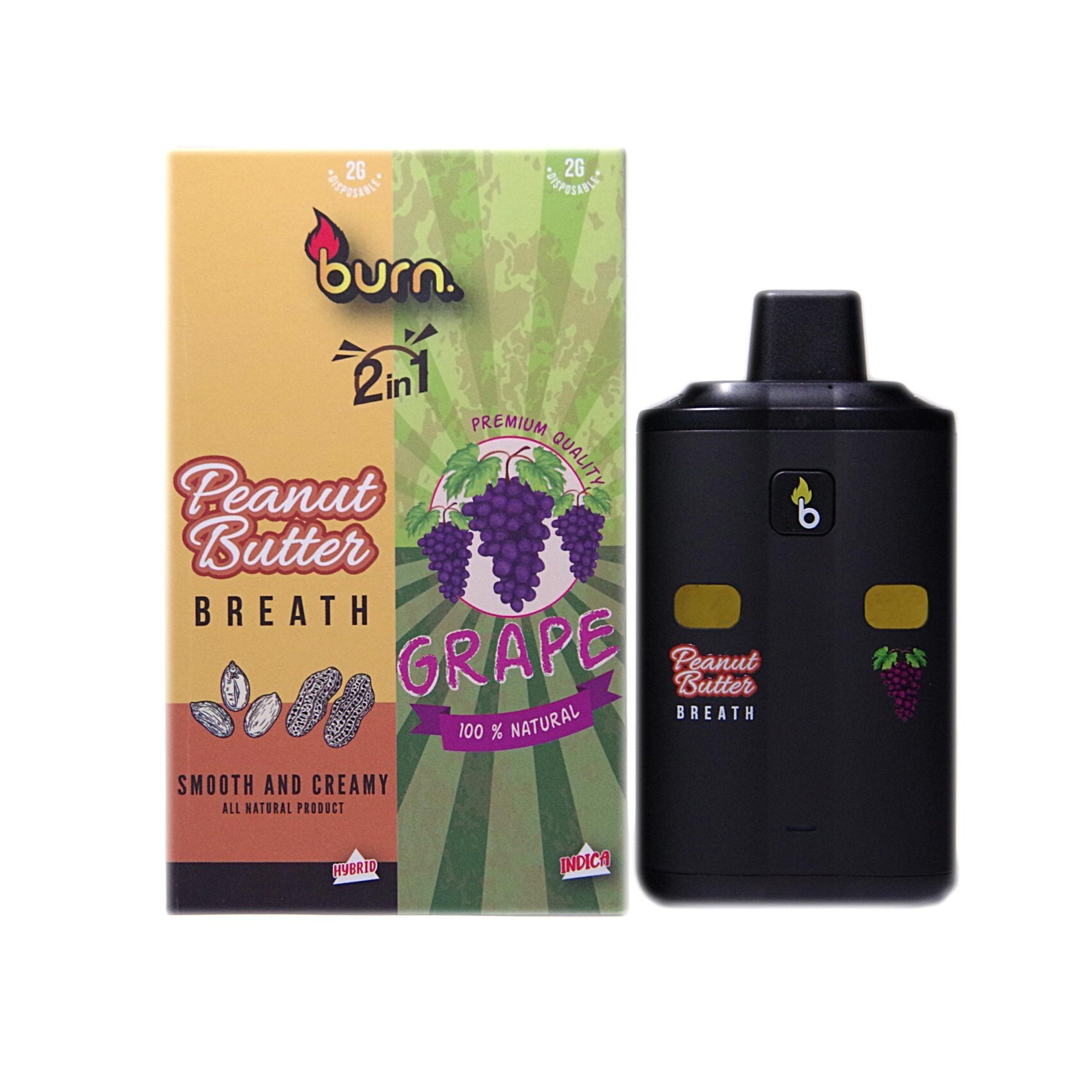BURN - Dual Chamber Disposable Vape (4g/6g) - Image 3