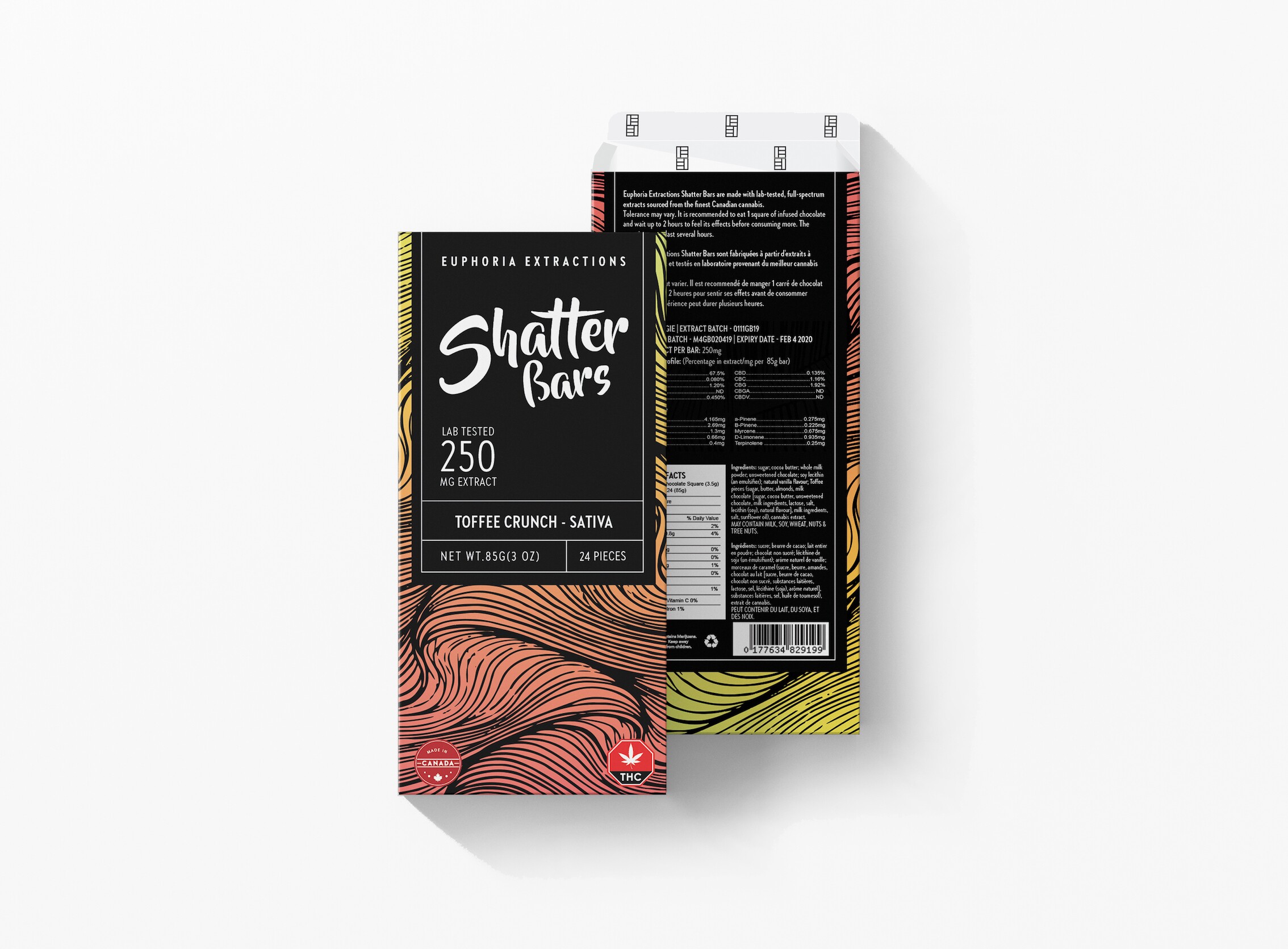 EUPHORIA EXTRACTIONS - Shatter Bars (250mg) - Image 4