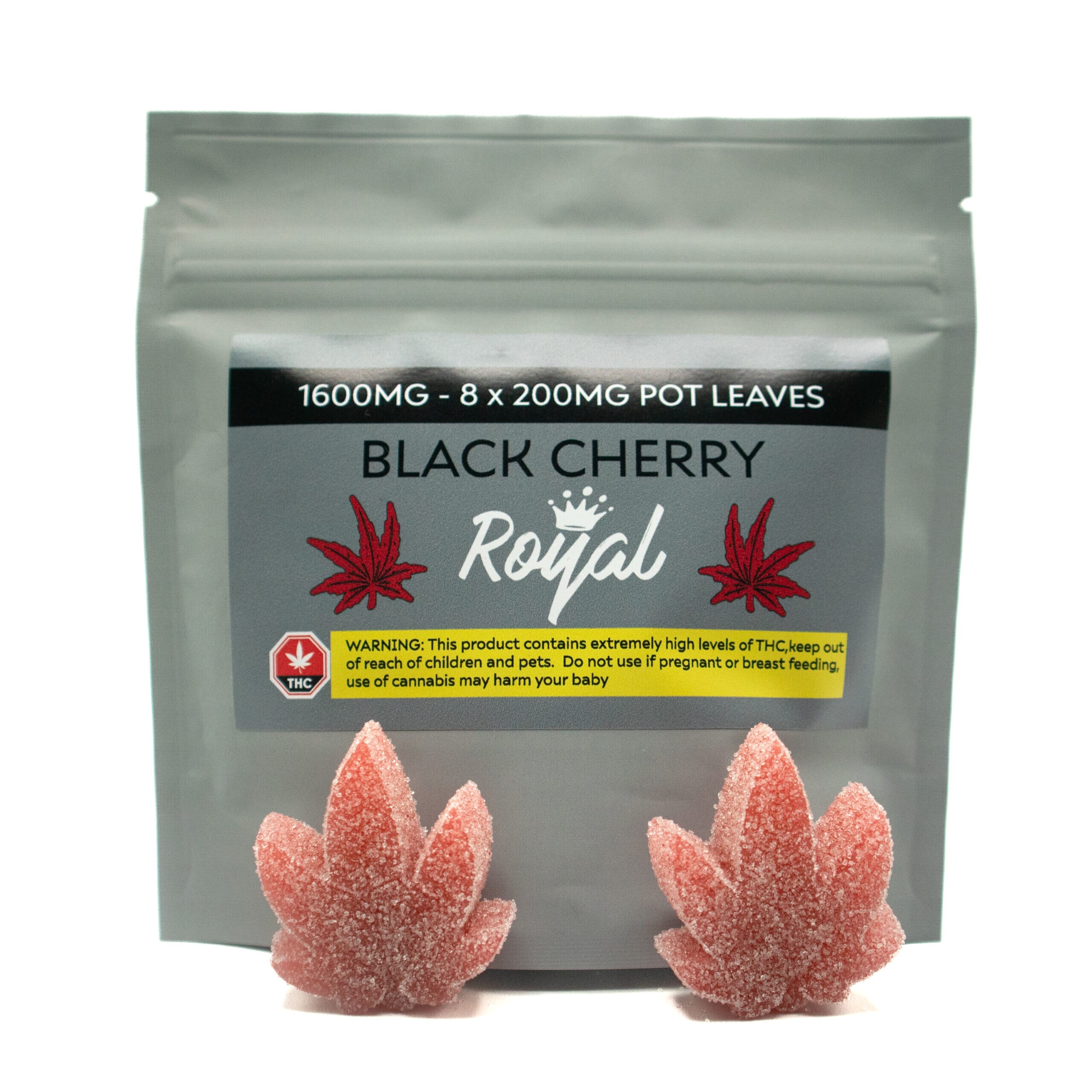 ROYAL - Black Cherry Pot Leaves (1600mg) - Image 2