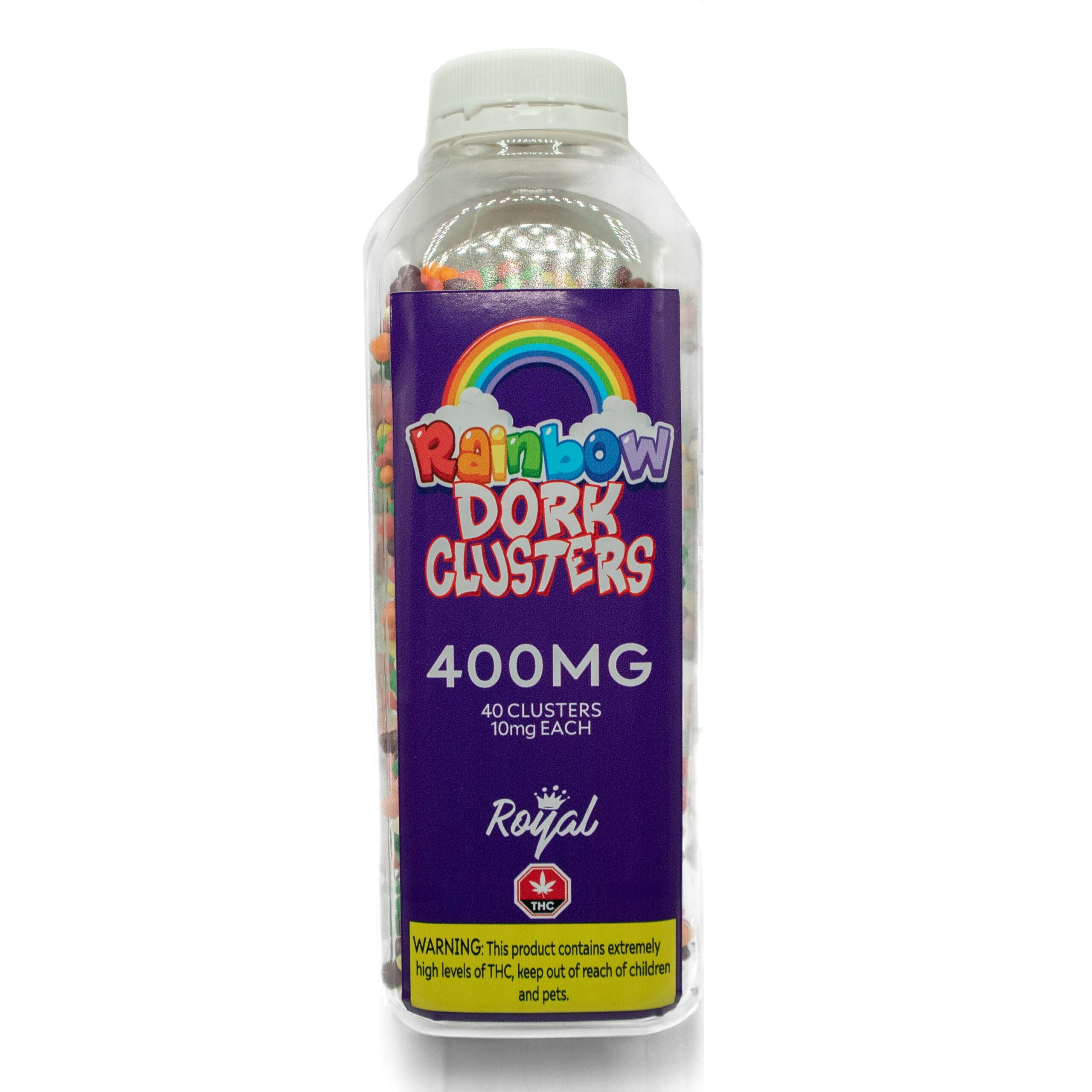 ROYAL - Rainbow Dork Clusters (400mg)