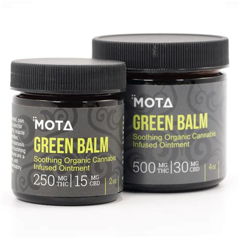 MOTA - Green Balm Ointment (THC/CBD)