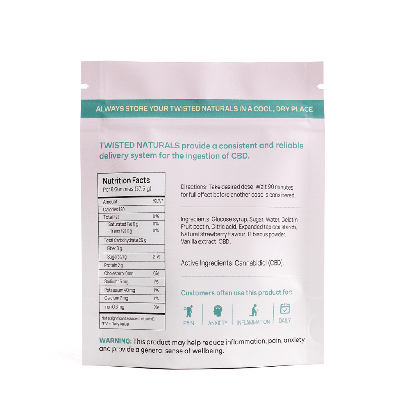 strawberry creme cbd 1200 2