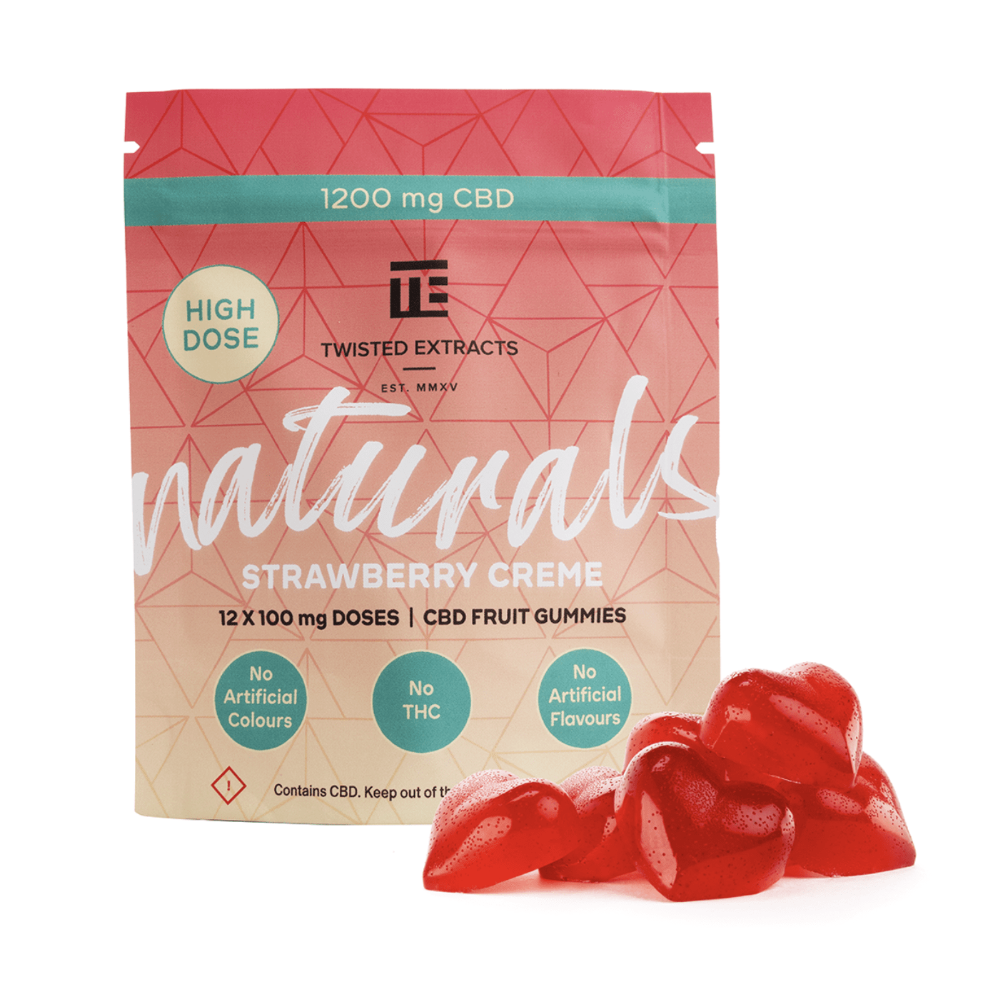 strawberry creme cbd 1200