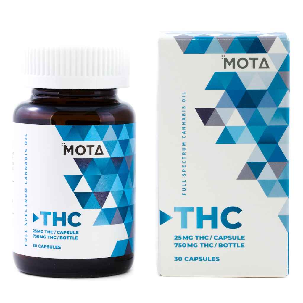 MOTA - 25mg THC Capsules (750mg THC) - Image 2
