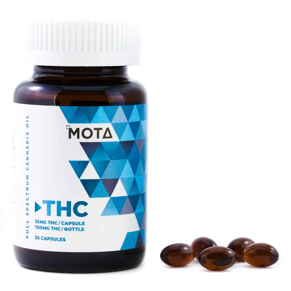 MOTA - 25mg THC Capsules (750mg THC)