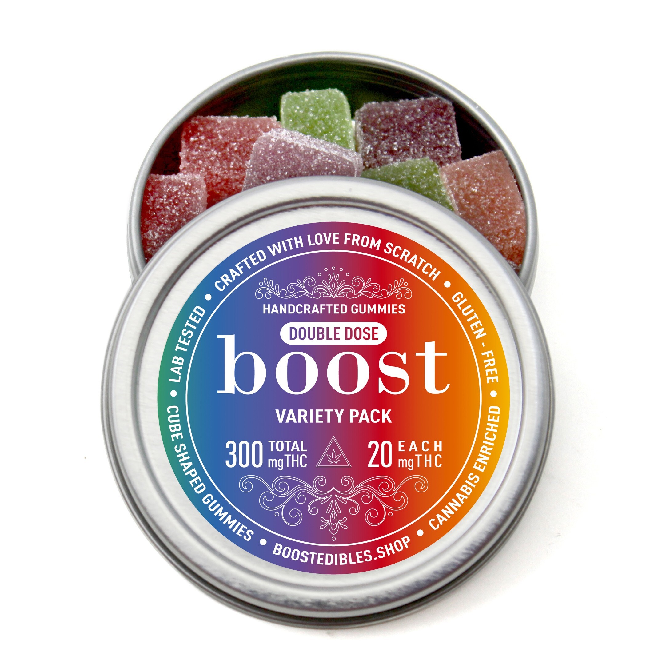 BOOST - THC Gummy Cube Edibles