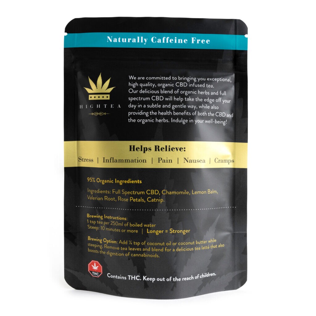 HIGH TEA - CBD Calming Tea (100mg CBD) - Image 2