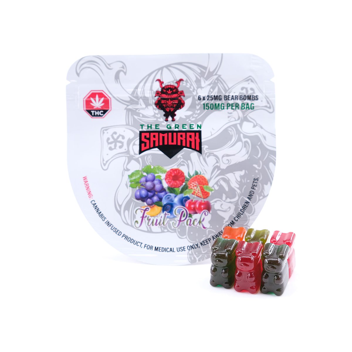 GREEN SAMURAI - THC Bear Bombs (150mg)