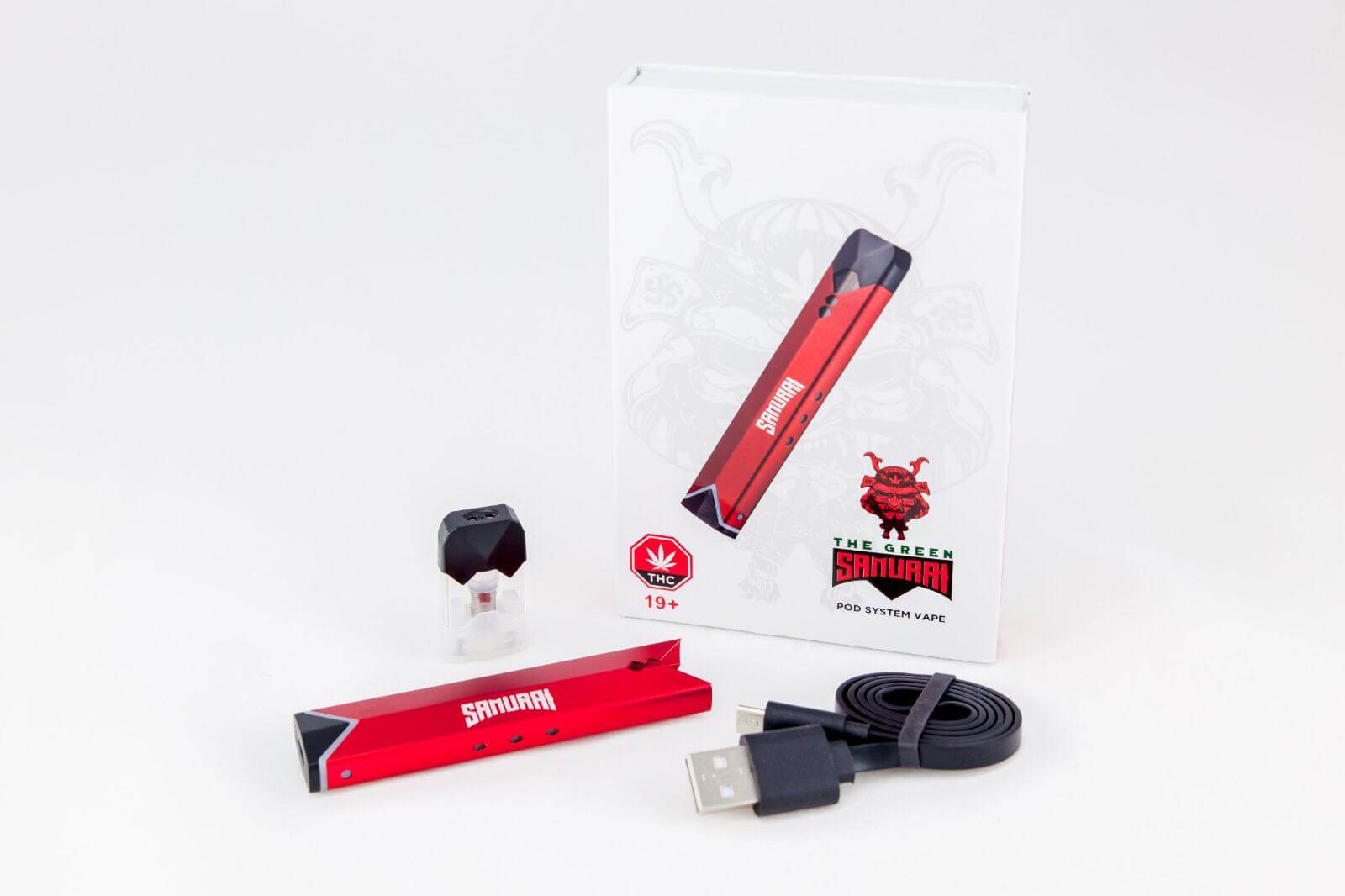 green samurai led vape kit