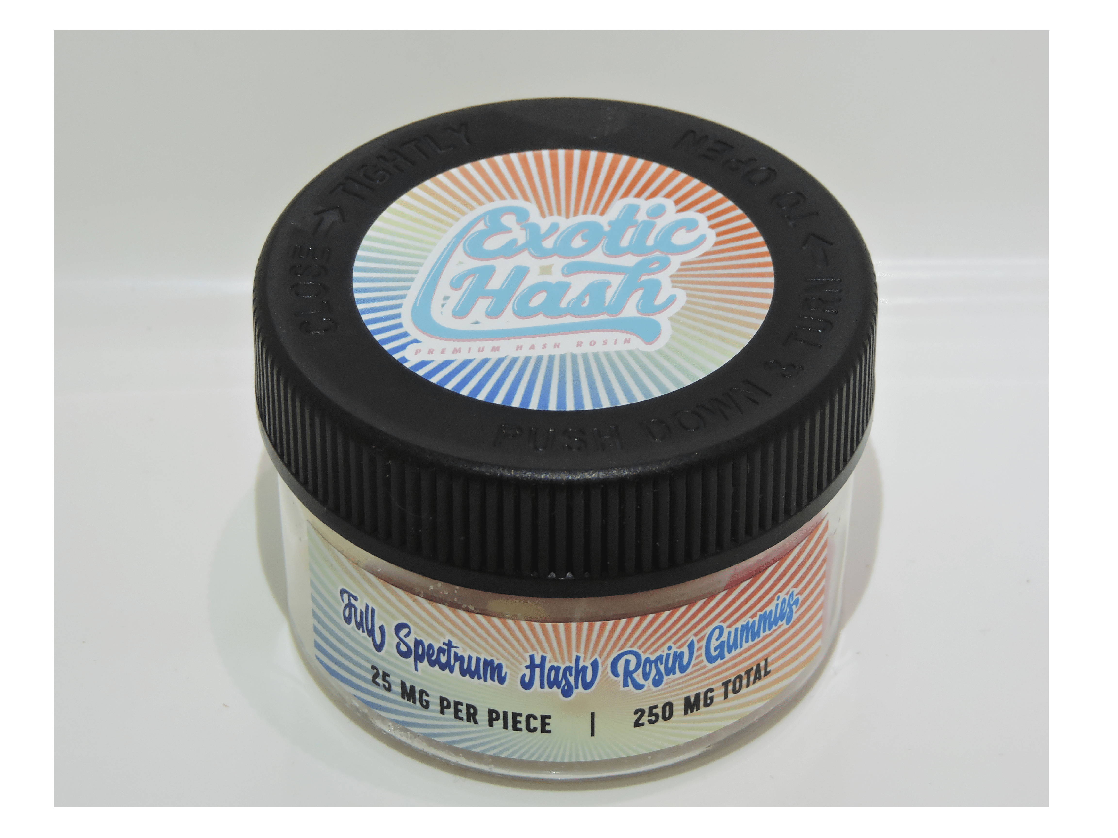 EXOTIC HASH - Hash Rosin Gummies (Full Spectrum)