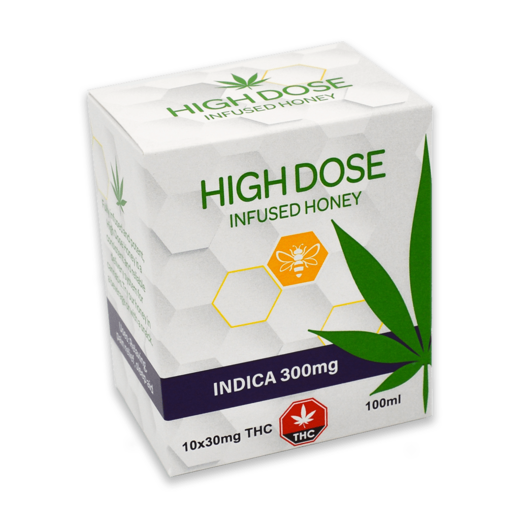 HIGH DOSE - Infused Honey Indica (300mg THC)