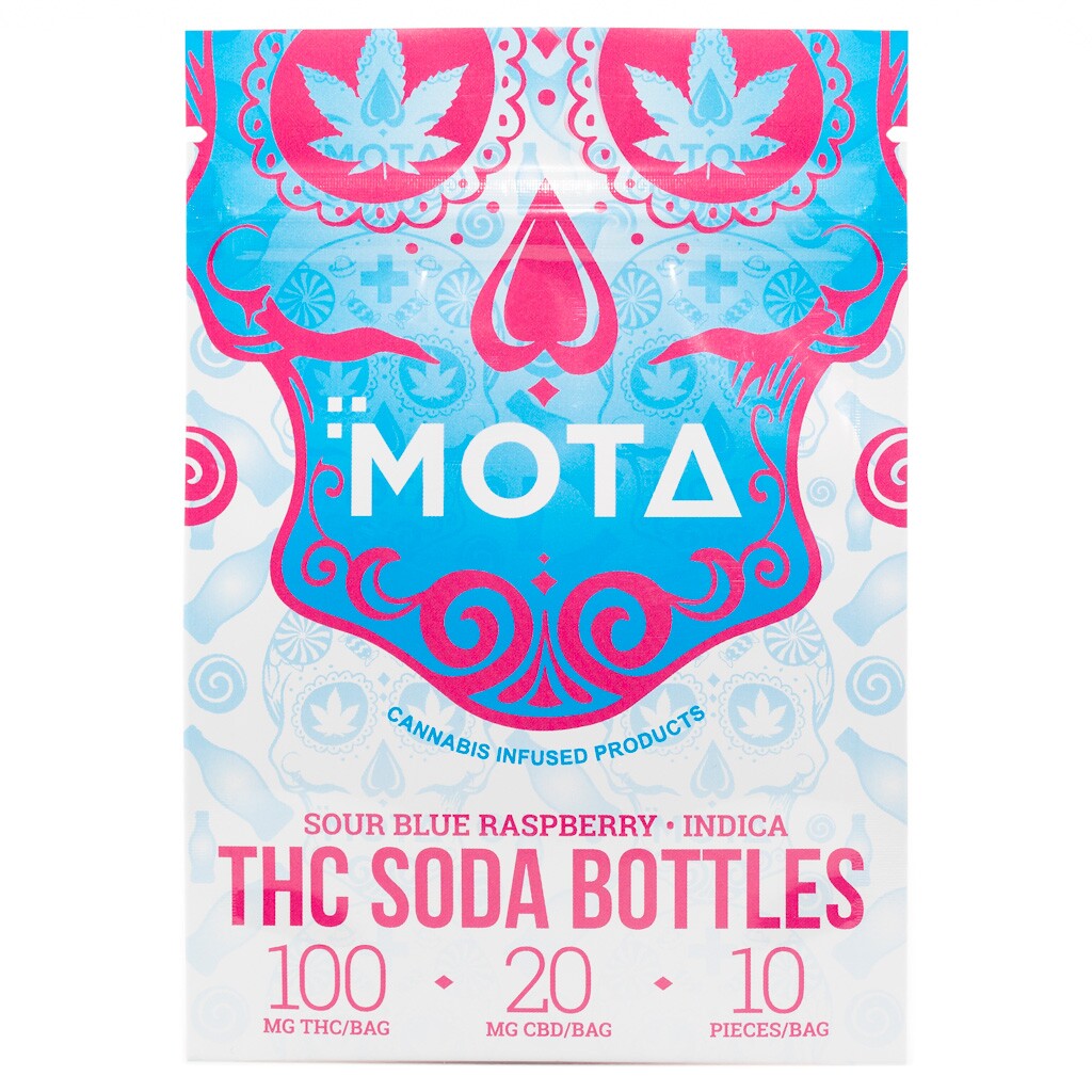 MOTA - THC Soda Bottles (100mg THC)