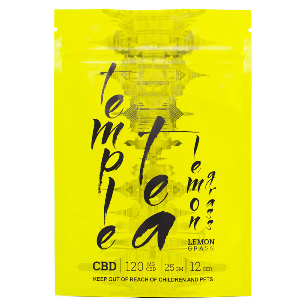 TEMPLE TEA - Lemon Grass CBD Tea