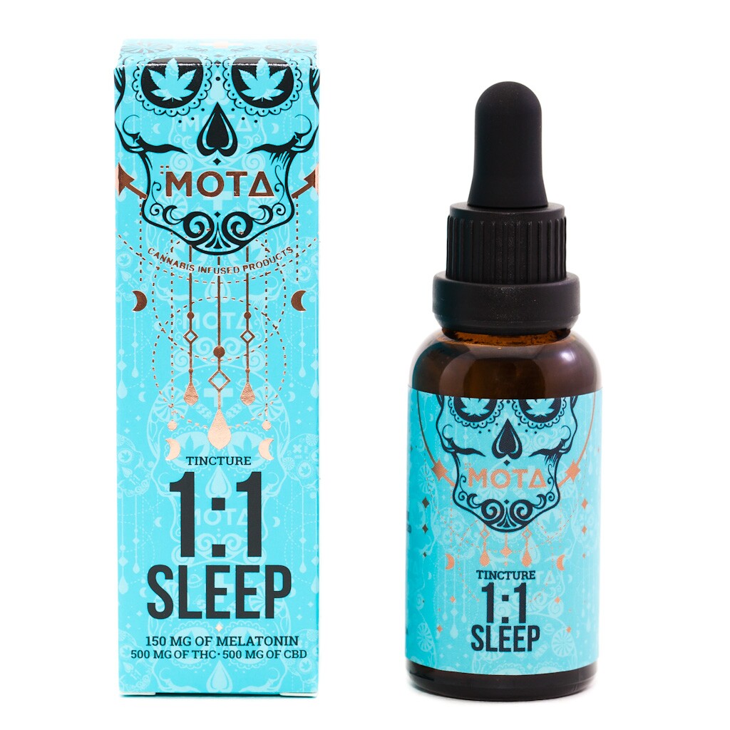 MOTA - THC/CBD 1:1 Sleep Tincture (Melatonin/1:1)