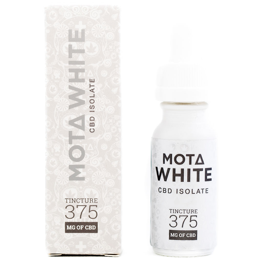 MOTA - White CBD Tincture (375mg CBD)