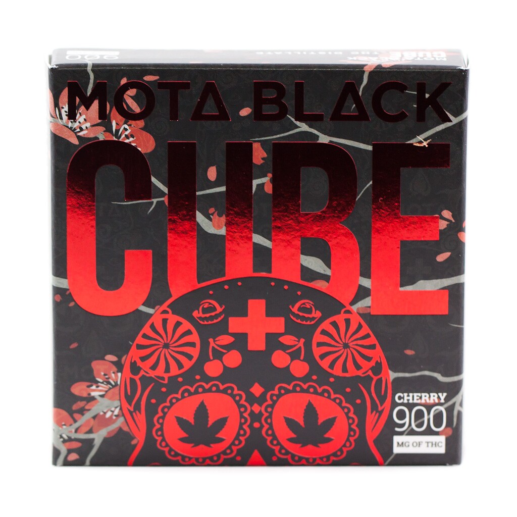 MOTA - Black THC Chocolate Cherry Cube (900mg) - Image 2