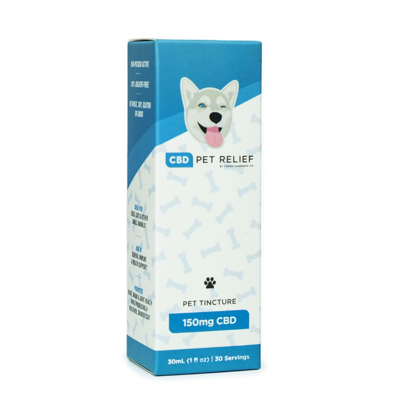 Buy FADED CANNABIS CO. CBD Pet Tinctures In Canada