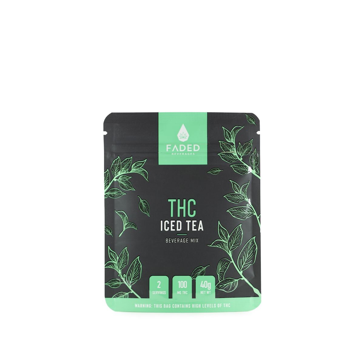 FADED CANNABIS CO. - THC Iced Tea (100mg)