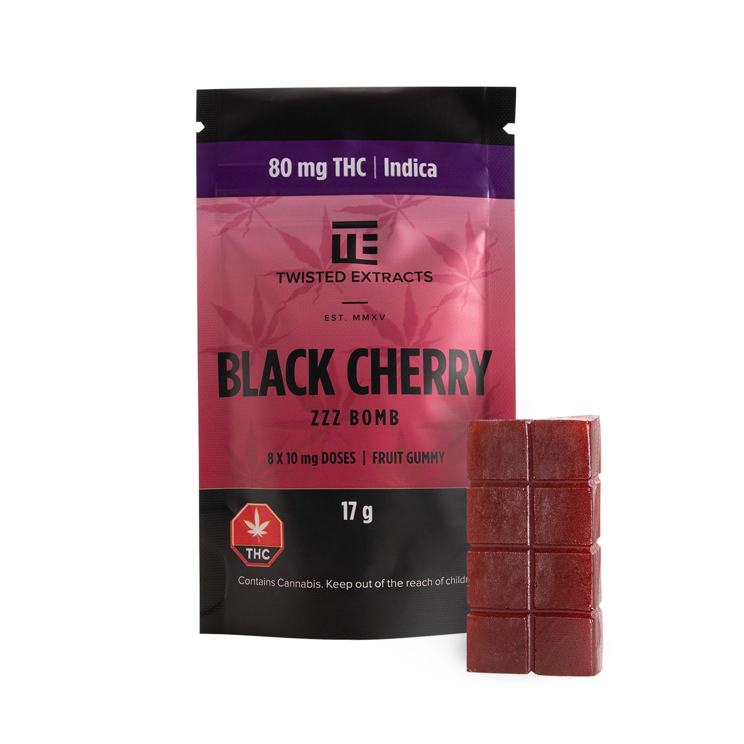 black c 80 Twisted Extracts Black Cherry ZZZ Bomb