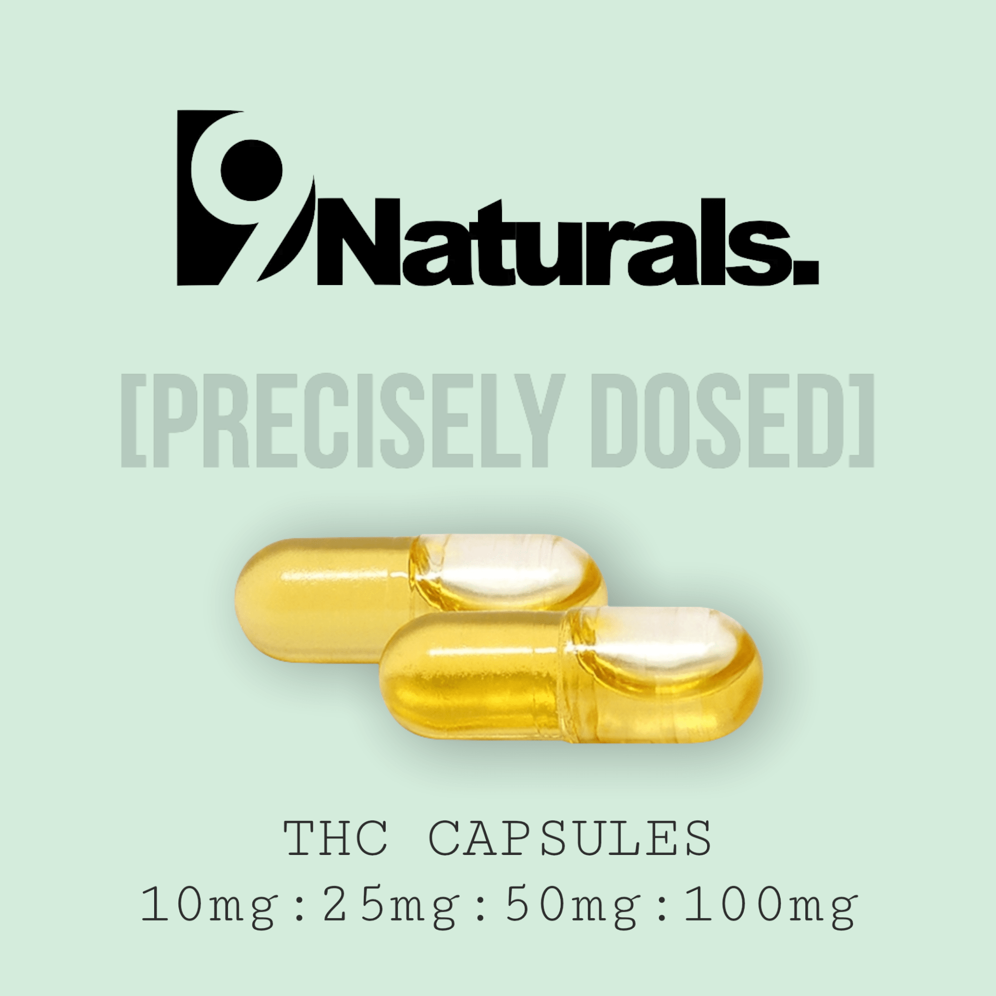 D9-NATURALS - THC Capsules
