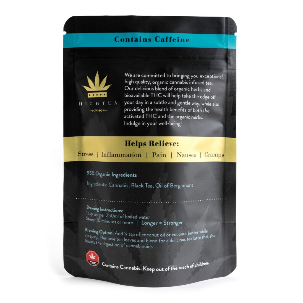 HIGH TEA - Earl Of Grey Tea (100mg THC) - Image 2