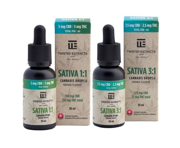 TWISTED EXTRACTS - Sativa Oil Drops Tincture - Image 3