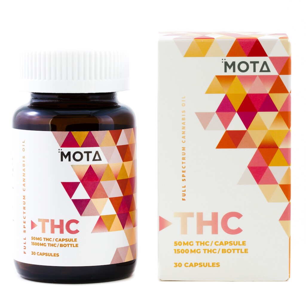 MOTA - 50mg THC Capsules (1500mg THC) - Image 2