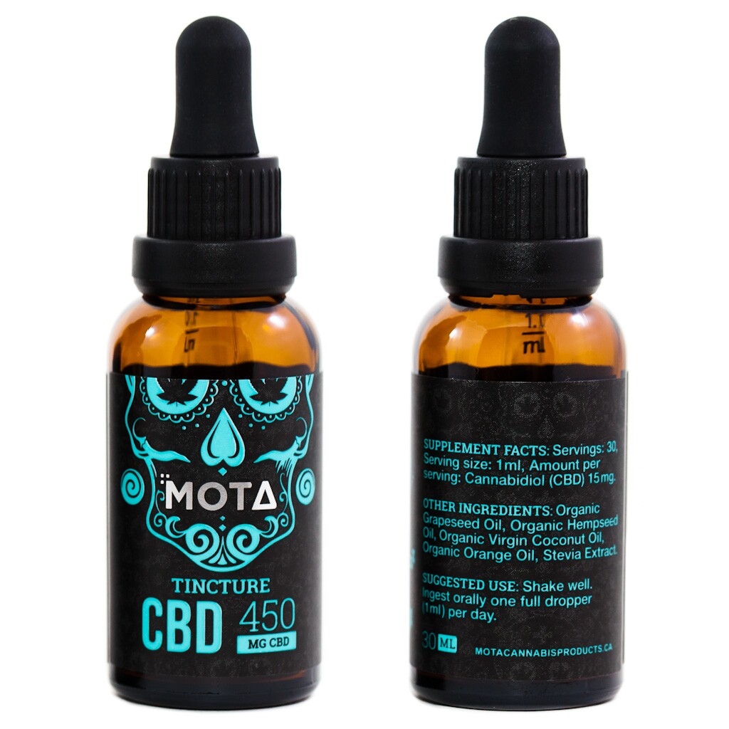 MOTA - CBD Tincture (450mg CBD) - Image 2