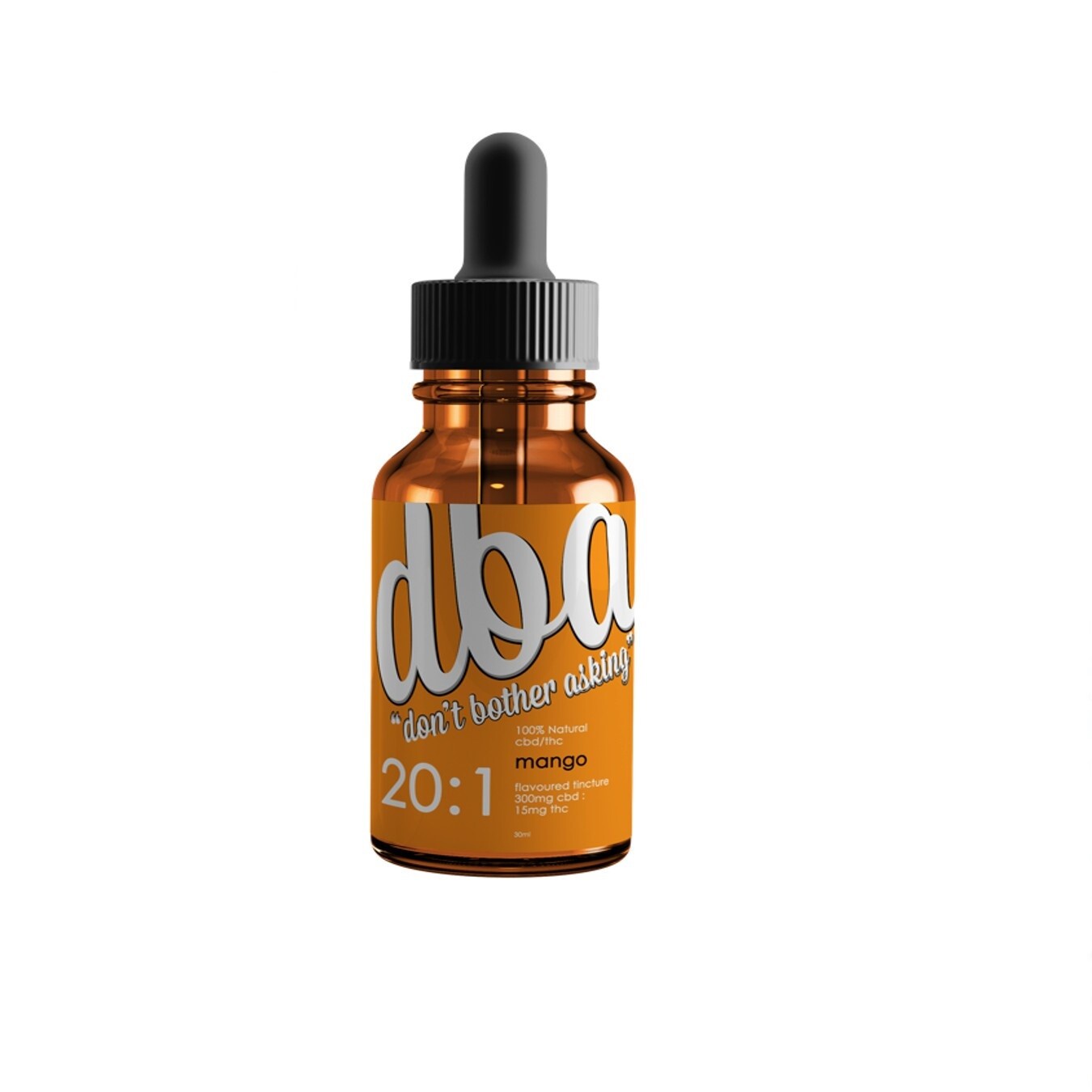 DBA - 20:1 CBD/THC Full Spectrum Tincture (Mango)