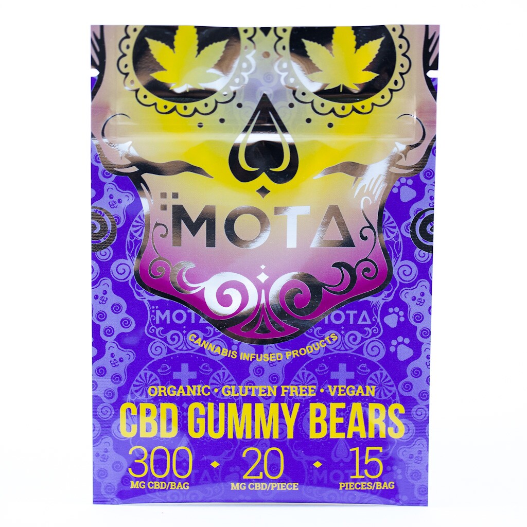 MOTA - Vegan Gluten Free CBD Gummy Bears